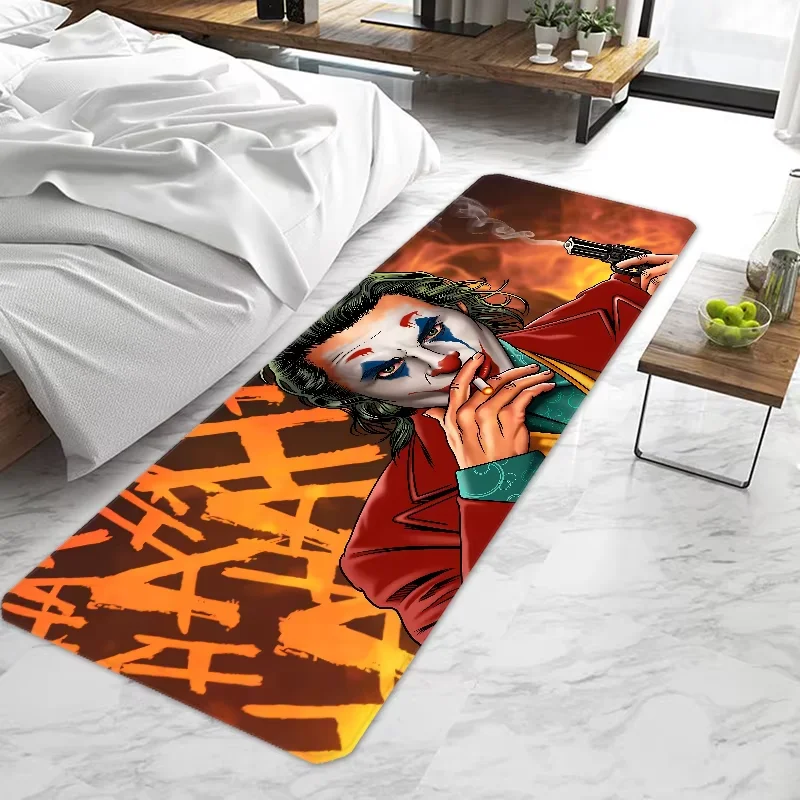 Horror I-It P-Clown Door Mat Entrance Non-slip Washable Kitchen Carpet Living Room Hallway Rugs Door Mats Bathroom