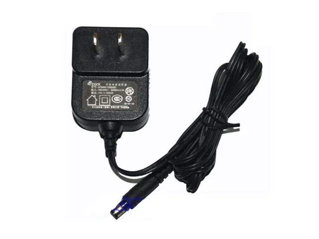 

Power Adapter 12V 0.5A, Barrel 5.5/2.1mm, US 2-Pin Plug, CPS006120050C