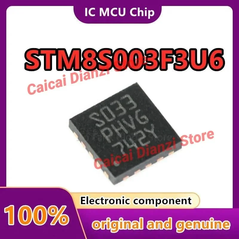 

STM8S003F3U6 STM8S003F3 STM8S003F STM8S003 STM8S STM8 STM MCU UFQFPN-20 50-10 шт./лот
