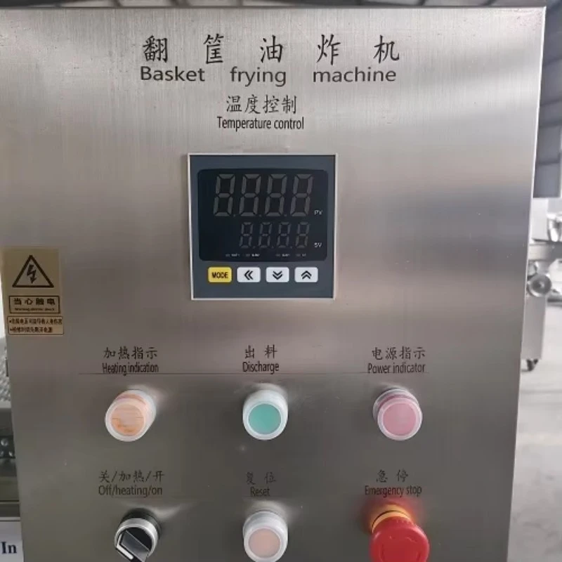 Fryers with Thermostat Control for Crispy Chips Fried Donuts Western Fried Foods Large Capacity Continuous Frying Machine - view 5