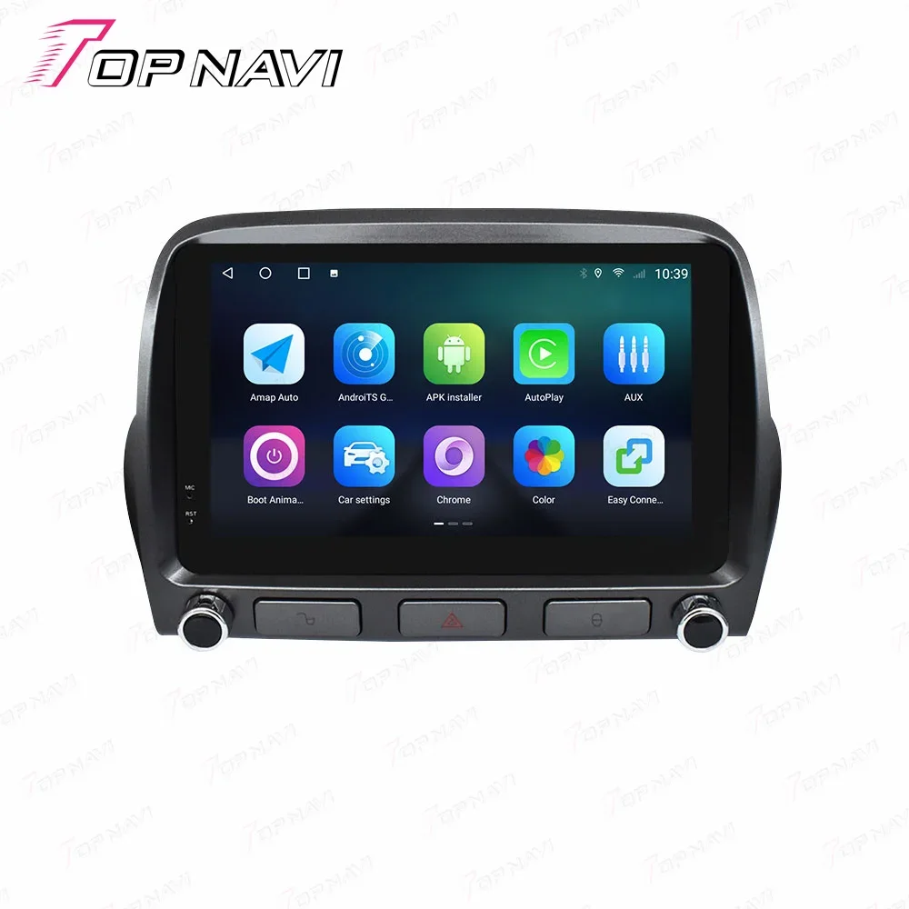 سيارة أندرويد راديو ستيريو اللمس العمودي شاشة السيارة ل كامارو 2010 2011 2012 2013 2014 2015 6 + 128 GB GPS اللاسلكية