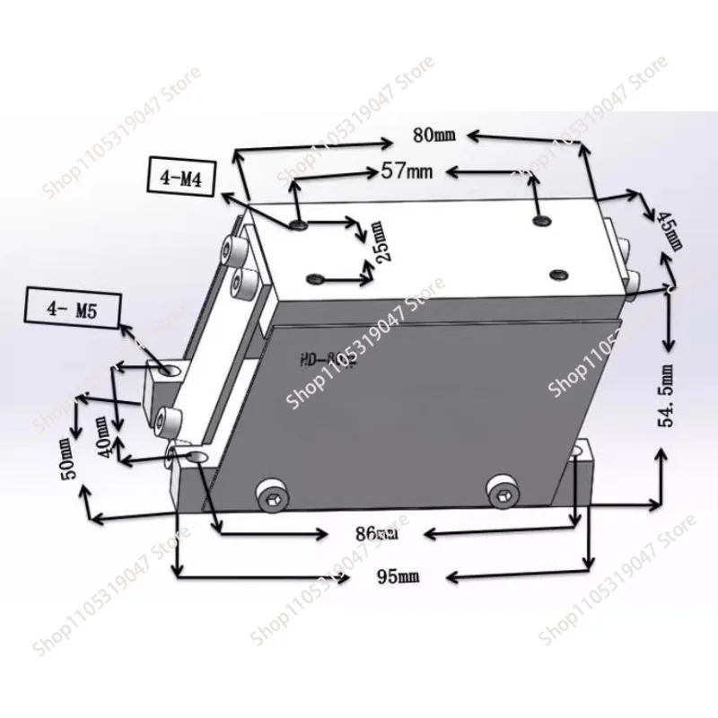 Vibration plate direct  feeder 100 #linear  80 pure copper 220V flat device