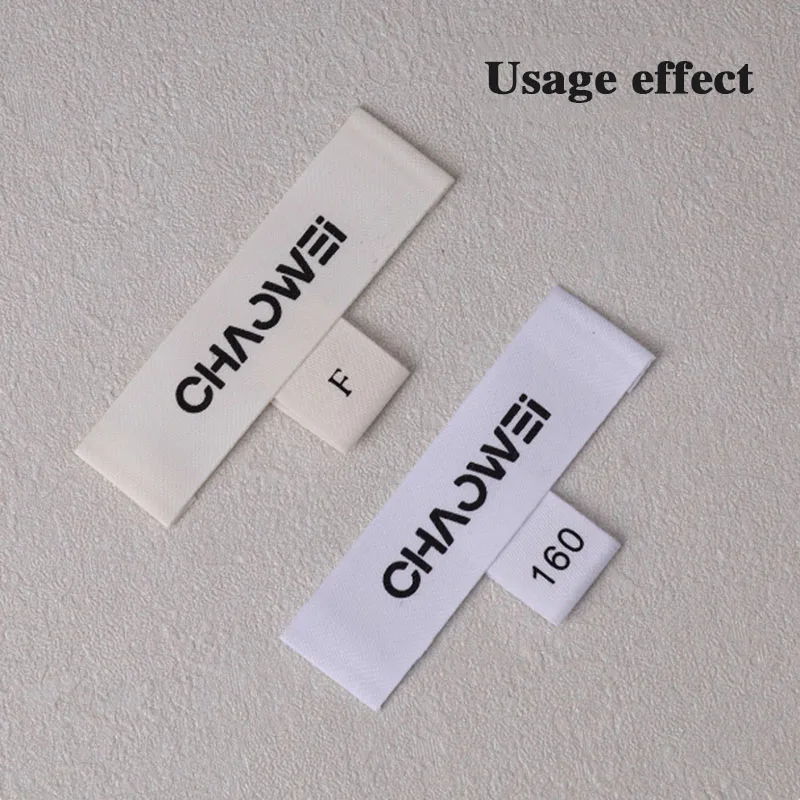 

Customized clothing collar labels, clothing trademarks, fabric labels, logos, high-end woven labels, printed labels, and washabl