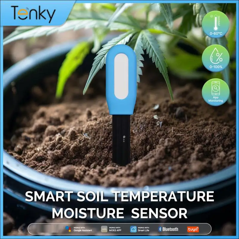 

High Sensitivity Sensor Data Stability Soil Smooth Texture Convenient Temperature Smart Garden Sensor System Internet Of Things