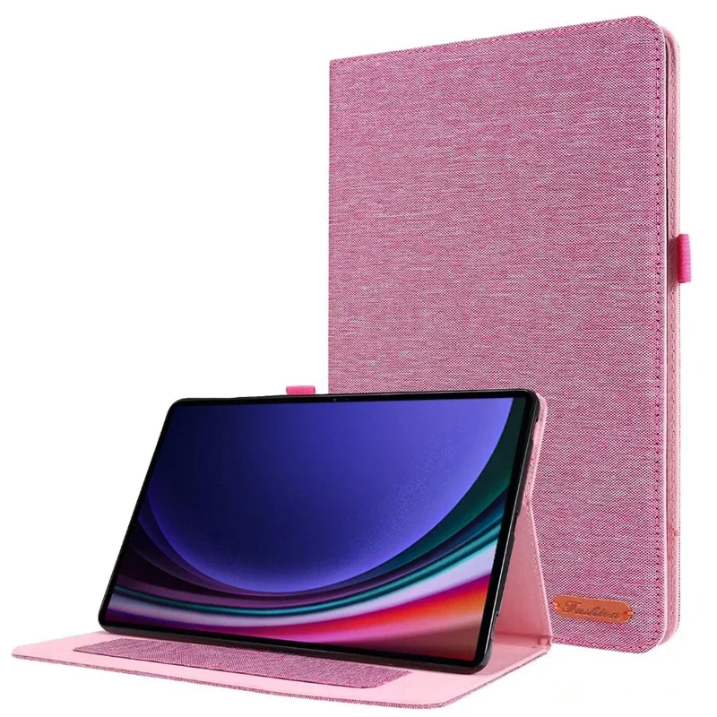

For Samsung Galaxy Tab S10 Ultra Case 14.6 inch Soft Fabric Flip Stand Cover For Galaxy Tab S10 Ultra S9 Ultra Case SM-X910 X916