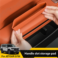 For JETOUR G700 2025+ 4 Doors Handle Storage Box Silicone Door Groove Mat Storage Box Interior Upgrade Car Accessories