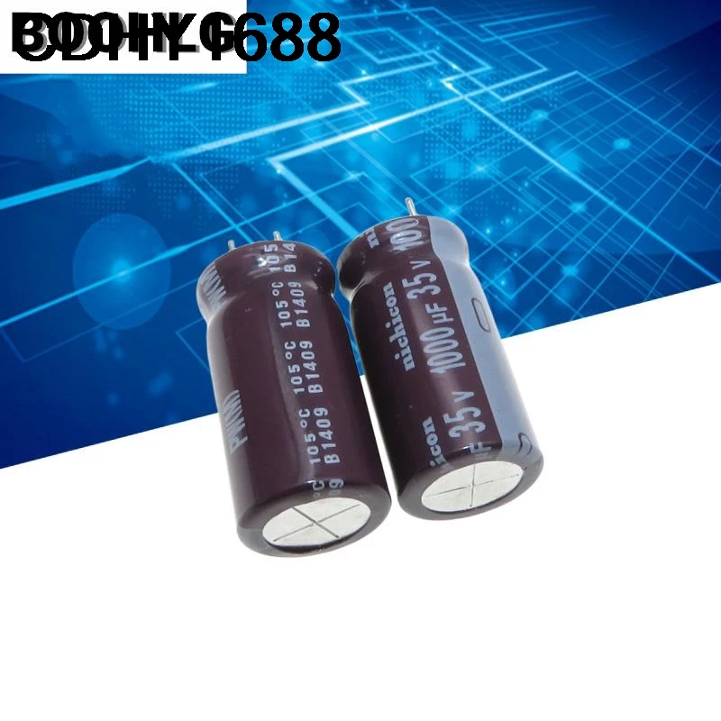 5 قطعة 1000 فائق التوهج 35 فولت مكثف 35 فولت 1000 فائق التوهج 12.5X25 PW عالية التردد منخفضة المقاومة دبوس قصير