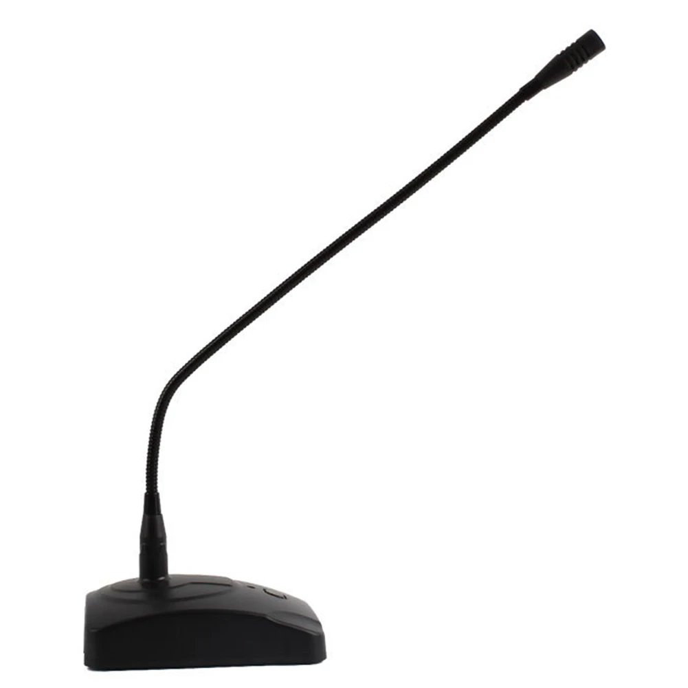 Exquisite-Wired Conference Gooseneck Microphone Desktop Condenser Microphone Speech Condenser Microphone Broadcasting