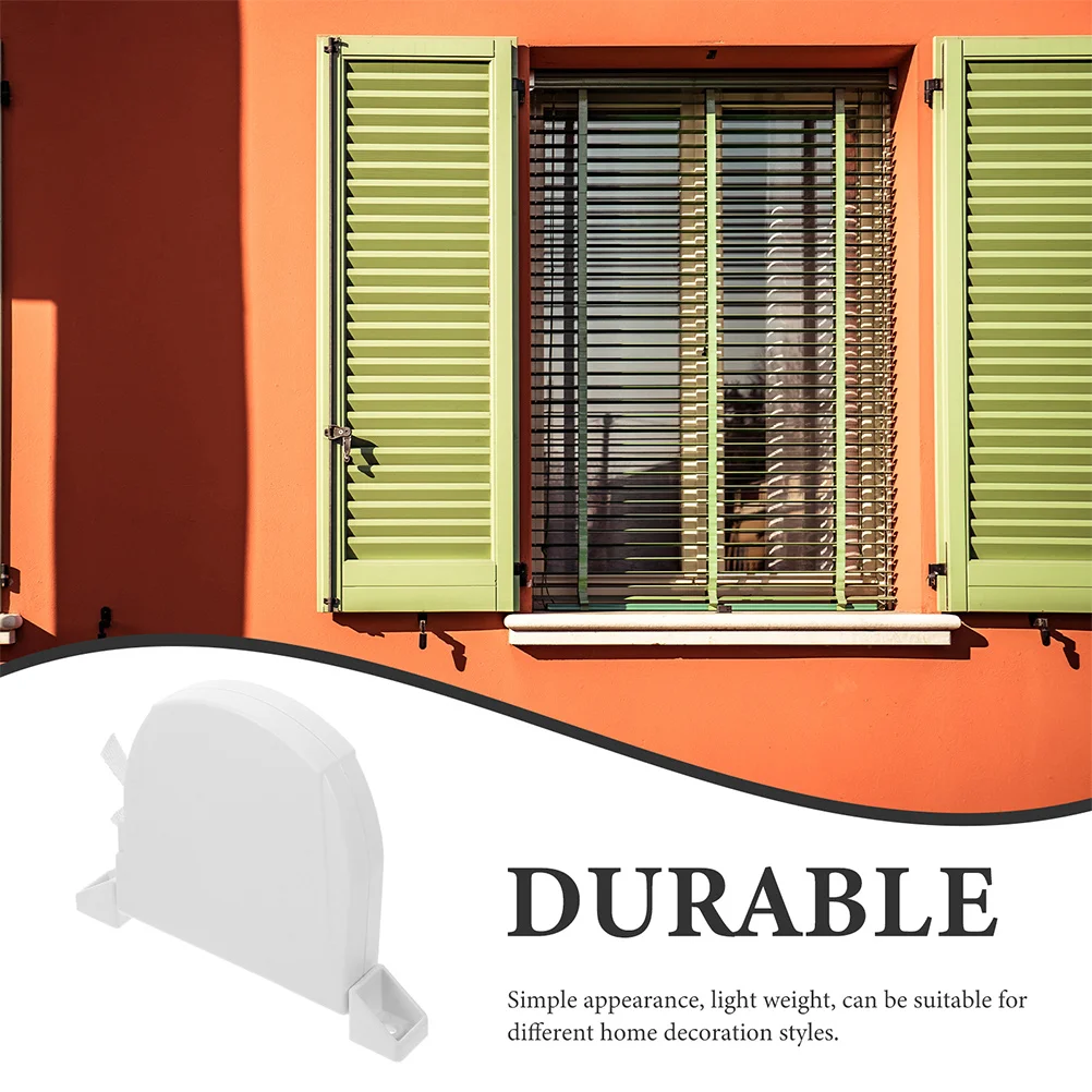 2 قطعة صندوق تخزين لفاف الحبل الأعمى الأسطوانة عالية القوة نافذة بلاستيكية حامل سلسلة أعمى منظم للمكتب المنزلي #2