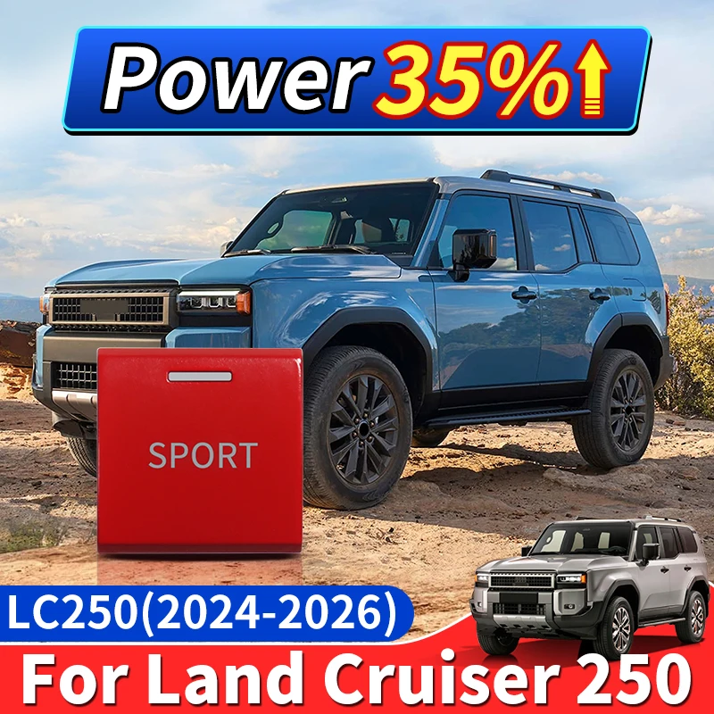 

For Toyota Land Cruiser 250 Prado LC250 2024 2025 Power Module Improve Acceleration Performance Accessories Tuning Plug and Play