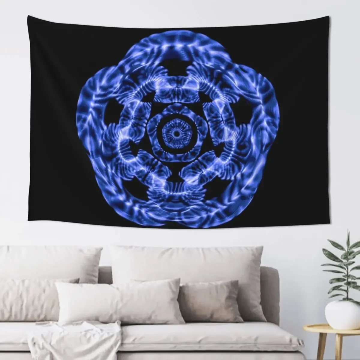 Pentagonal Cymatic Balance Tapestry Cute Decor Wallpaper Bedroom Custom Tapestry