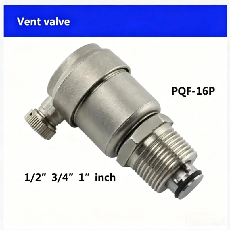 PQF-16P Stainless Steel Automatic Exhaust Valve 1/2