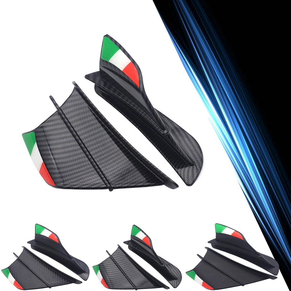 Motorcycle Winglet Aerodynamic Wing Kit Spoiler For Aprilia TUONO V4 V4R 1000 1100RR Factory ETV1000 RST1000 FUTURA Accessories