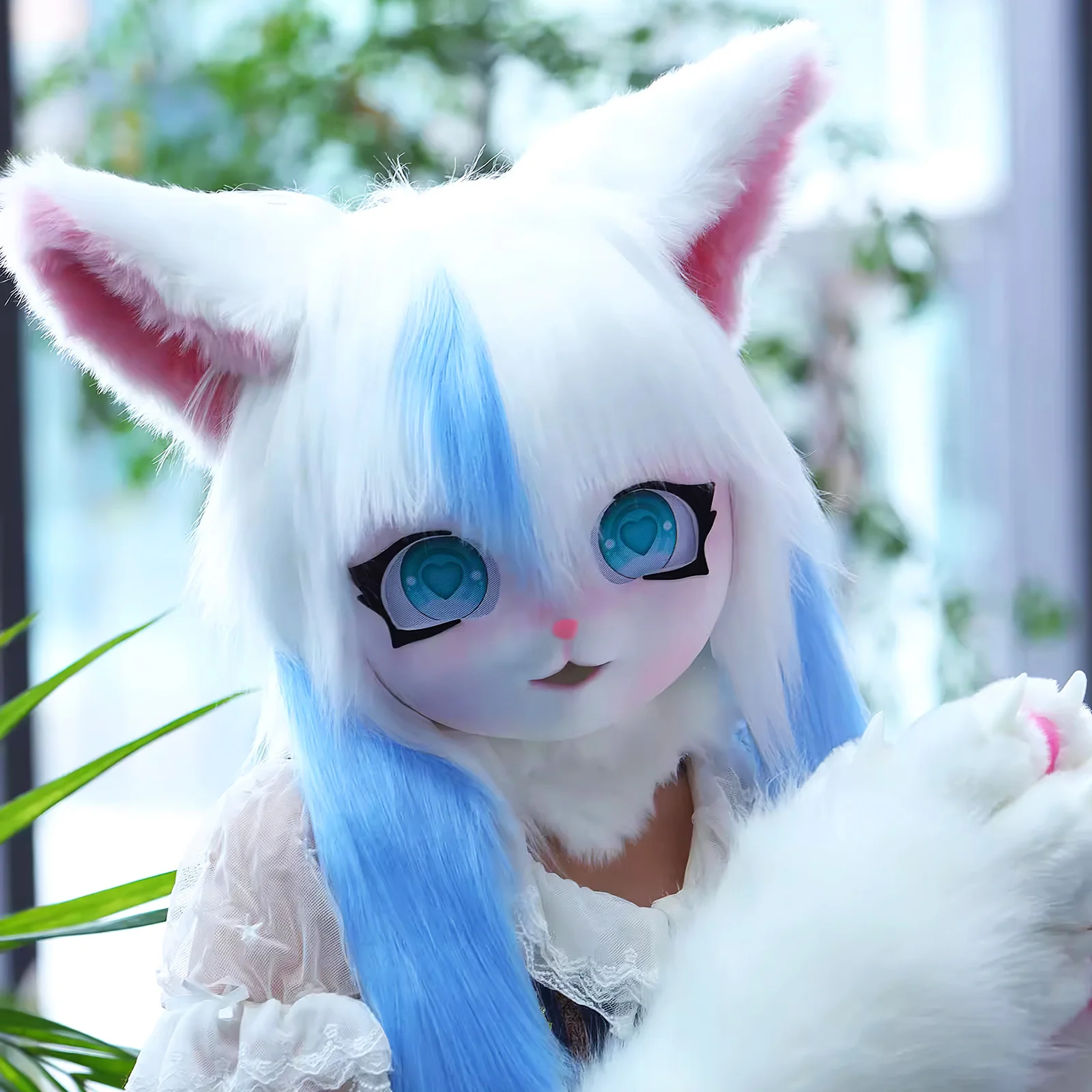 

White Full Face Mask Diy Blank Plastic Mask For Halloween Party Cosplay Masquerade Festival Costume Decorative Masks