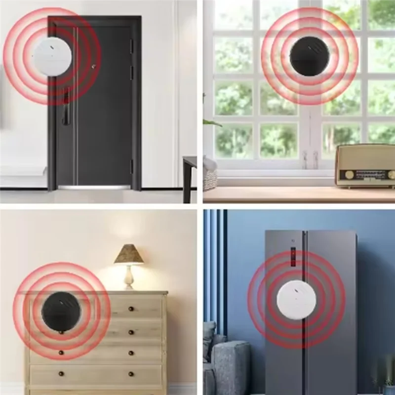 Y01A Anti-Diebstahl 125Db Drahtlose Tür Und Fenster Vibration Sensor Alarm Glas Bruch Erkennung Einfache Installation
