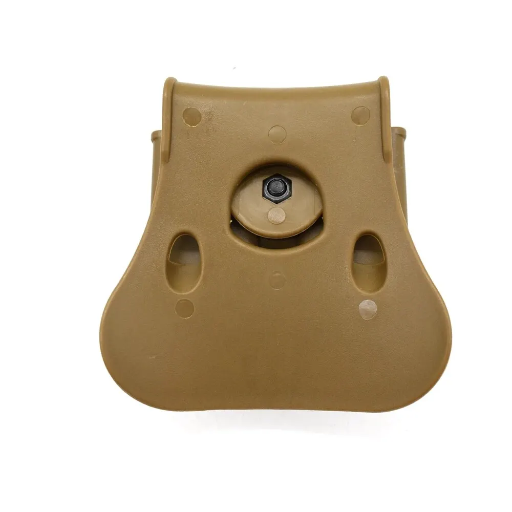 Custodia tattica doppia per caricatore da 9 mm con clip da cintura per Glock 17 19 43 Beretta M9 PX4 Sig Sauer P229 USP Supporto universale per magnetiche