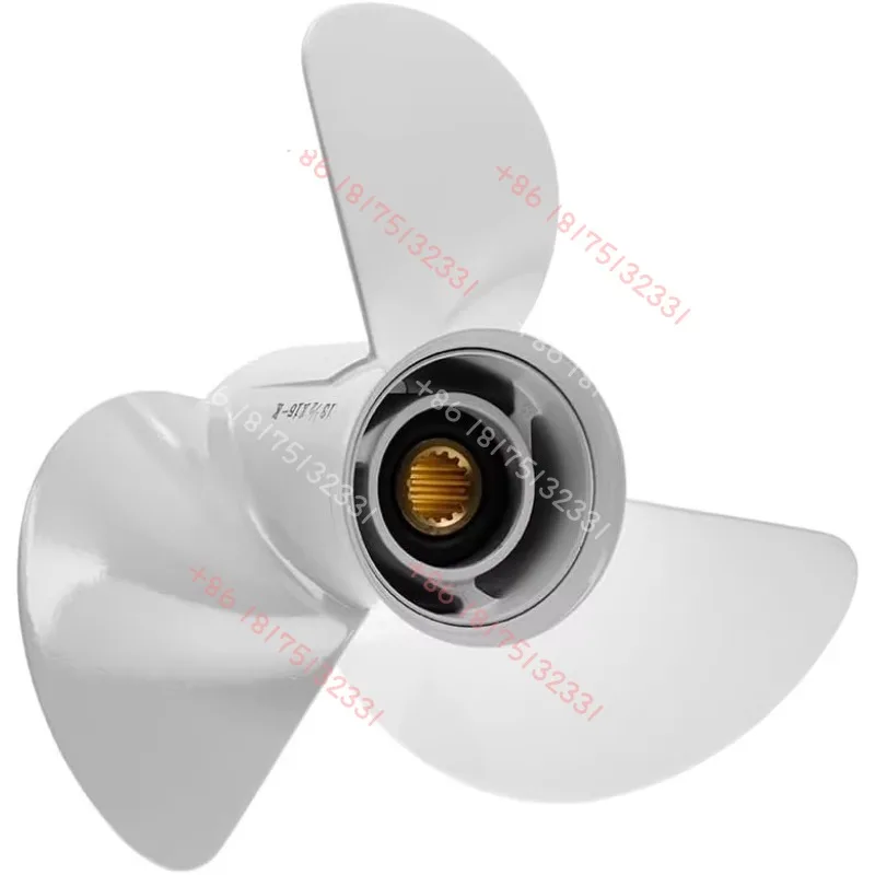 

Aluminum Propeller for 50HP to 130HP Outboard Engines 13 5/8x13-K Boat Moto New Condition Replacement Item