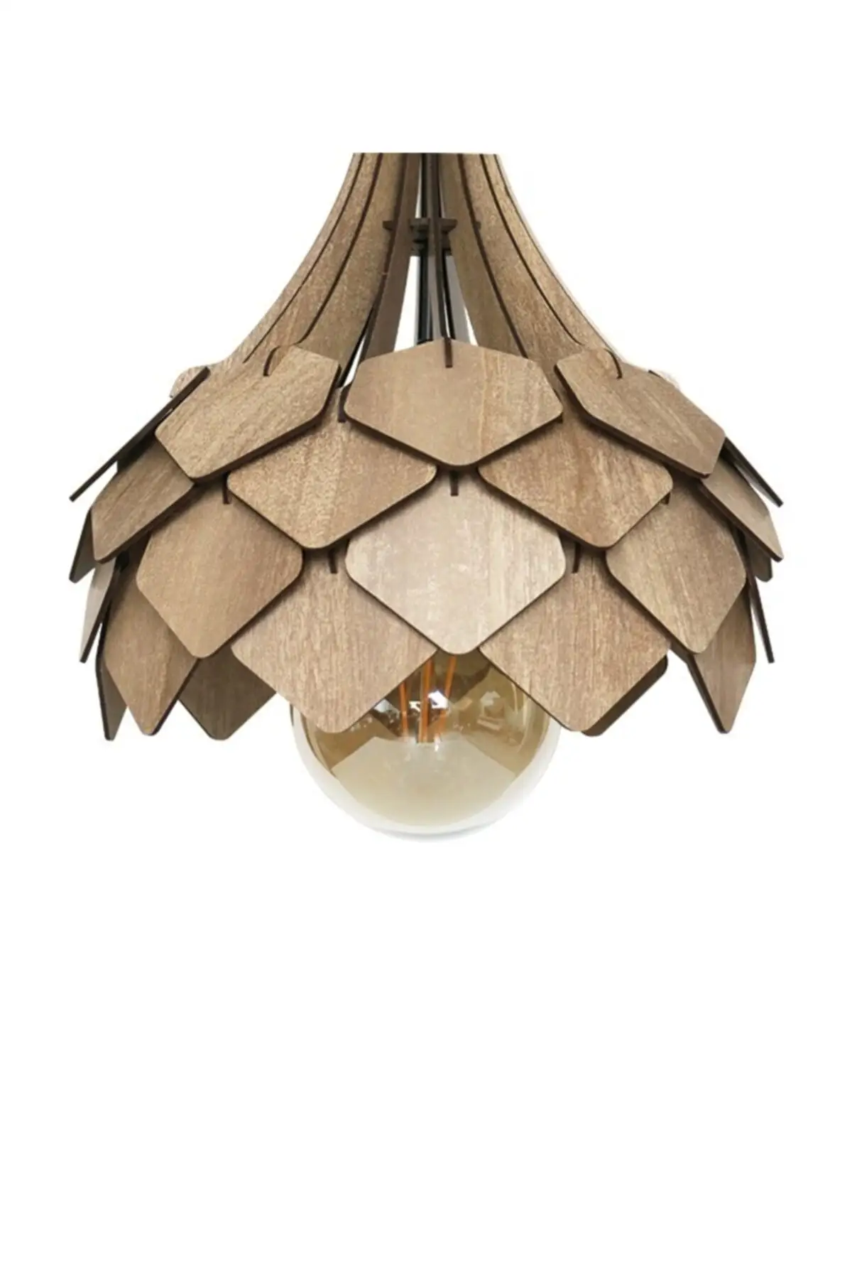 DOLBOVI decorative wooden bouquet pendant chandelier avant-garde