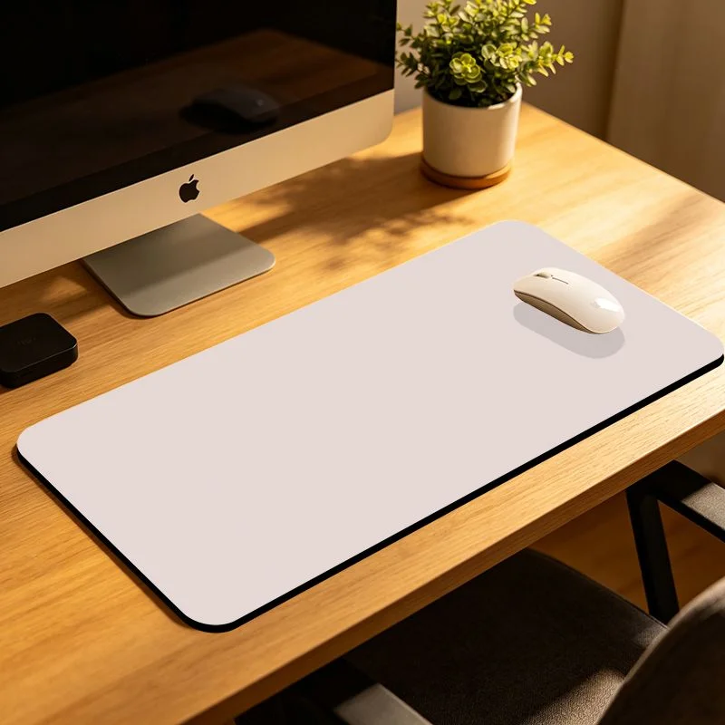 VIKAMA Solid Nude Light Pink Large Mouse Pad Non Slip Waterproof Keyboard Desk Mat Minimalist Office Laptop Desk Protector Pad