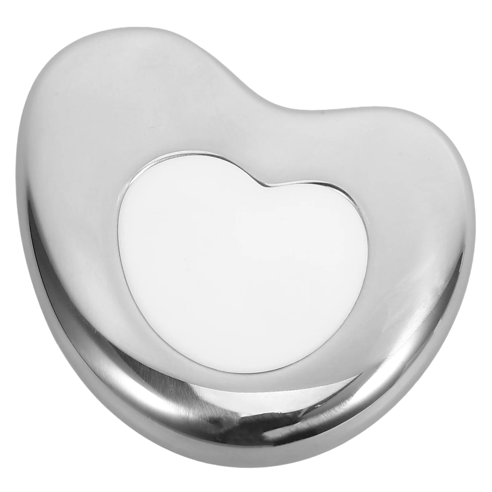 

Face Guasha Scraping Board Stainless Steel Heart Shape Face Massage Tool Lightweight Portable Facial Massager Body Massage Tools