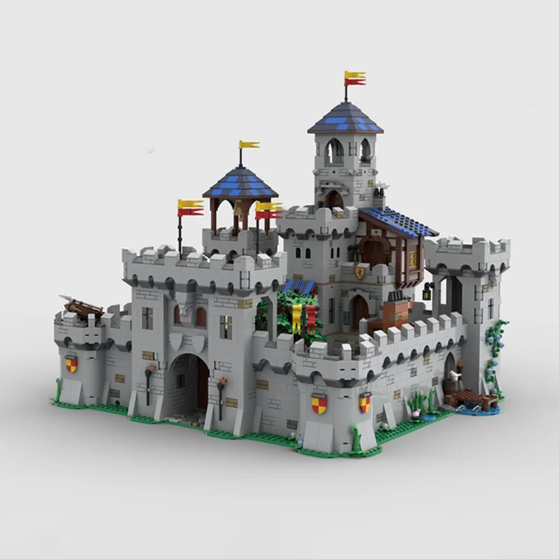 4039pcs MOC Lionbrick Modular Castle Lion Model Building blocks Construction Christmas gift DIY toy creative idea Brick Kids