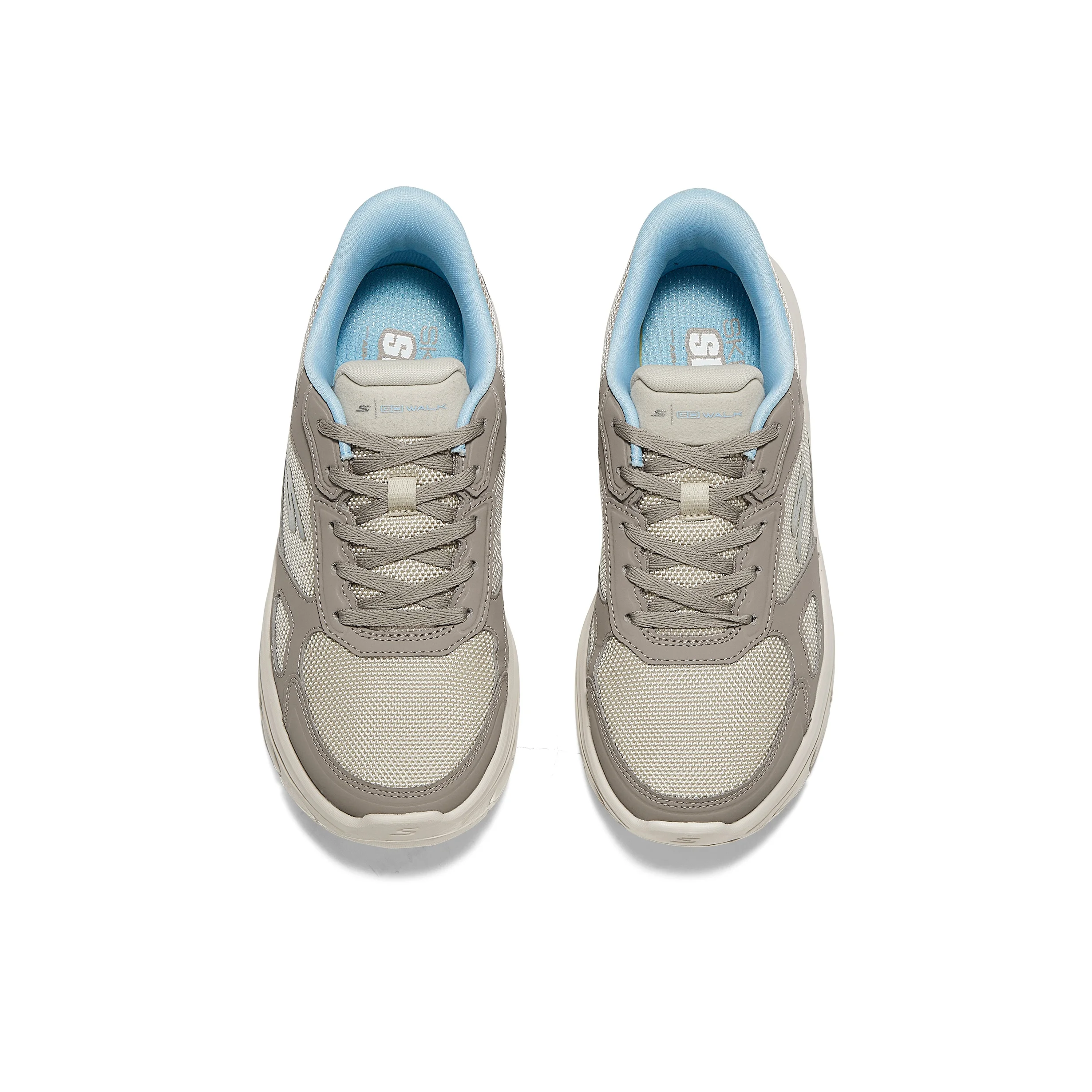 Skechers Go Walk 8 Lightweight Low top Walking Shoes Women's Taupe 125930-TPBL - view 5
