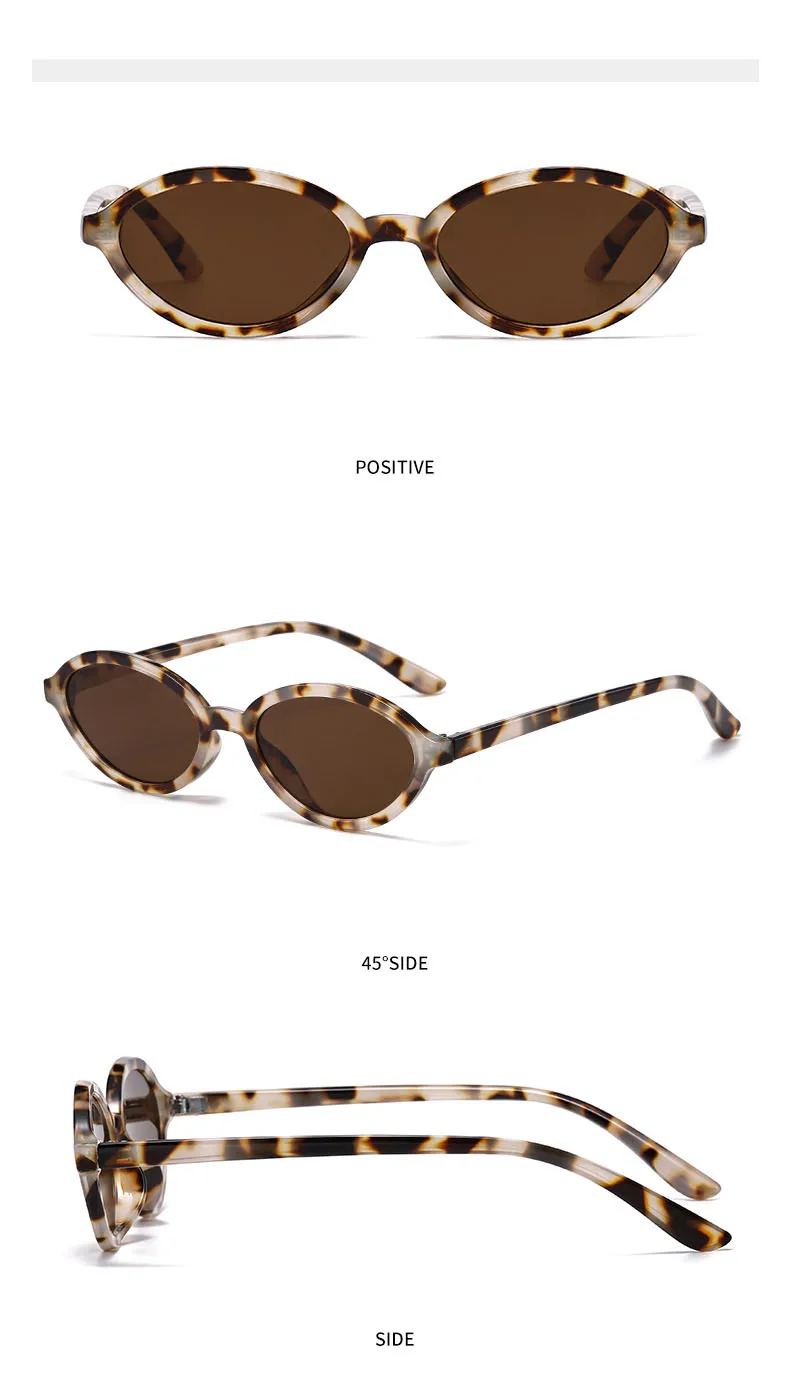 SO&EI Retro Kleine Cat Eye Sonnenbrille Frauen Marke Designer Männer Sonnenbrille UV400 – Detail 14