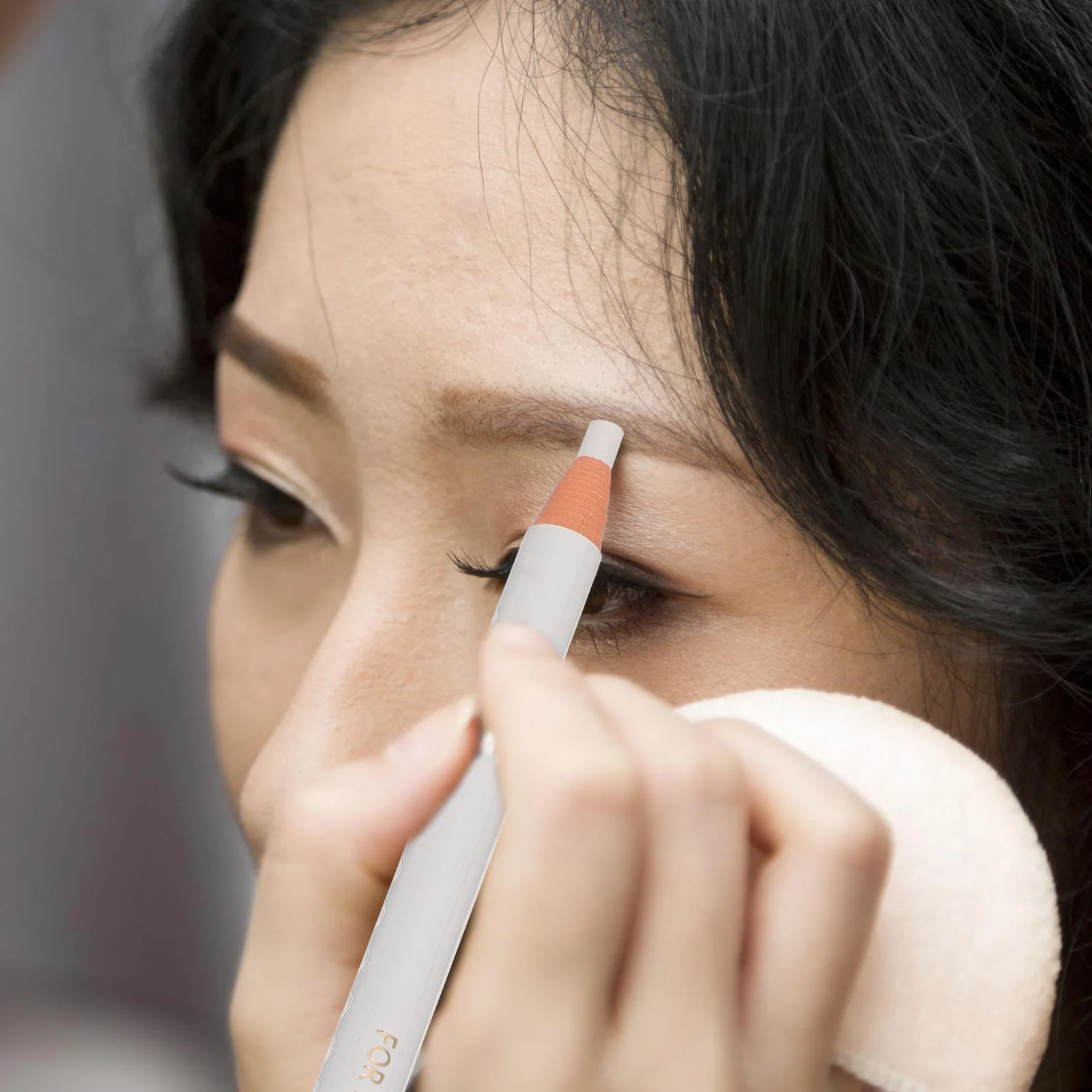 

3pcs White Eyeliner Pencil Fine Tip Long Lasting Waterproof Makeup Highlighter Silkworm Pen Eyeshadow Applicator