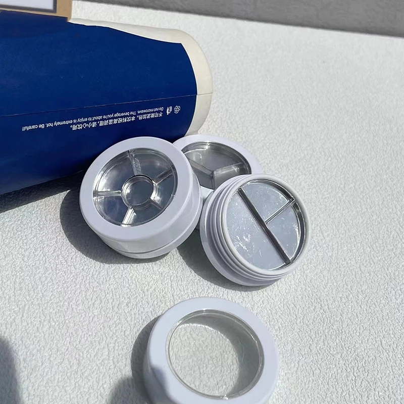 1pcs Mini Empty Eyeshadow Case Beauty Makeup Concealer Plate Highlight Powder Lipstick Cosmetics Container DIY Sample Empty Case