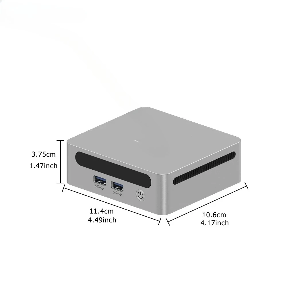 PC USB4 2.5G LAN Ryzen 7 6800H Windows 11 DDR5 24G 6400Mhz WIFI6 Mini Pc Gaming Computer Diy Gaming Computer