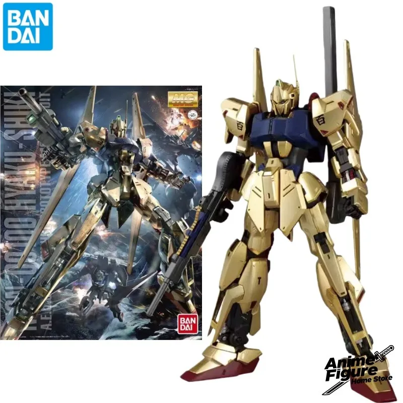 100% الأصلي في المخزون بانداي MG 1/100 Hyaku Shiki Ver.2.0 MSN-00100 أنيمي شخصية تجميع لعبة نموذج الحلي جمع هدية #1