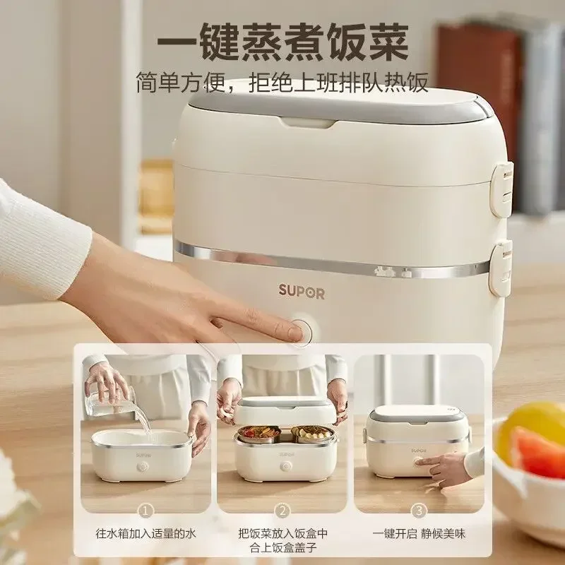 يجب أن يكون لدى عامل المكتب الجديد: صندوق غداء للتدفئة مع تبخير كهربائي وتسخين ذاتي، محمول وتحافظ على الدفء