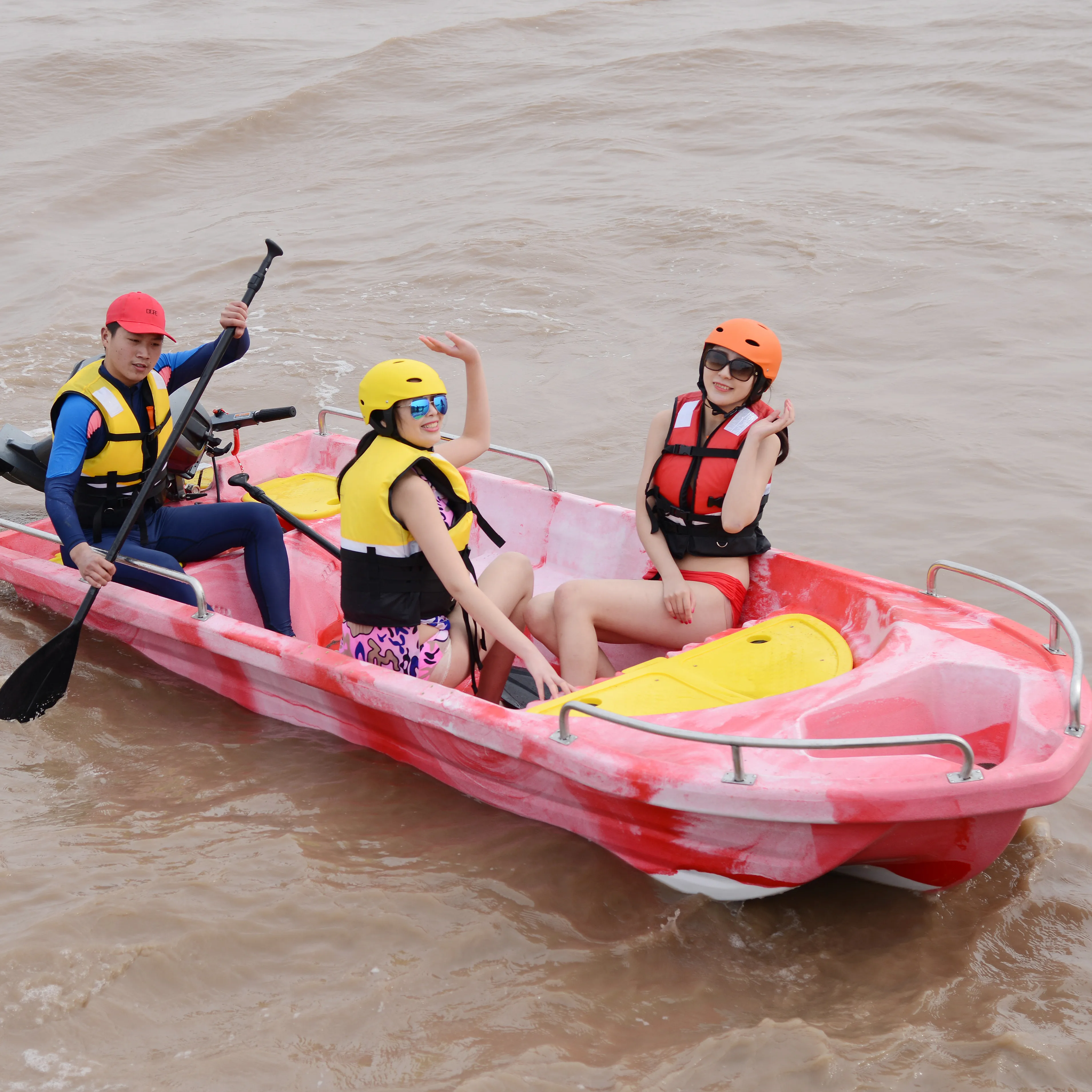 Plastic Boat Fishing 6 Person Rescue