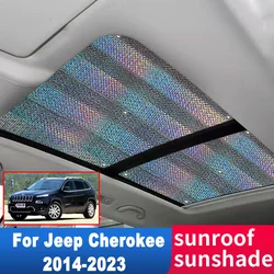 for Jeep Cherokee KL 2023-2014 2015 2016 2019 Car Sunroof Sunshade Roof Sunscreen Heat Insulation Windscreen Auot Accessories