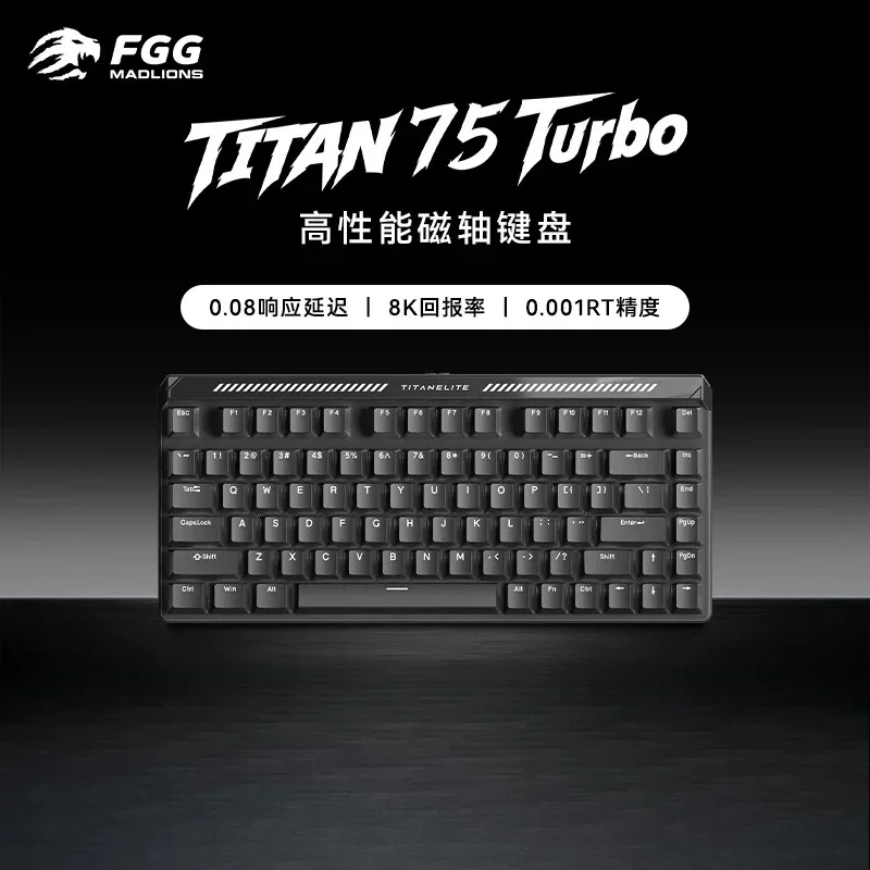 NEW AULA F68RX 68 Key Wired Magnetic Keyboard 8K Polling 0.08ms Latency 0.001mm RT Gasket with PC Keycaps for FPS Esports