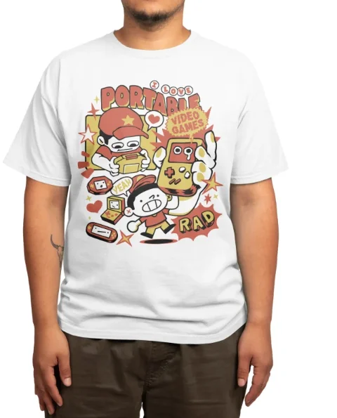 「ビッグフット＆アーケードマシン」気まぐれなシーントレンド個性半袖綿100ラウンドネックファッションTシャツトップTシャツ