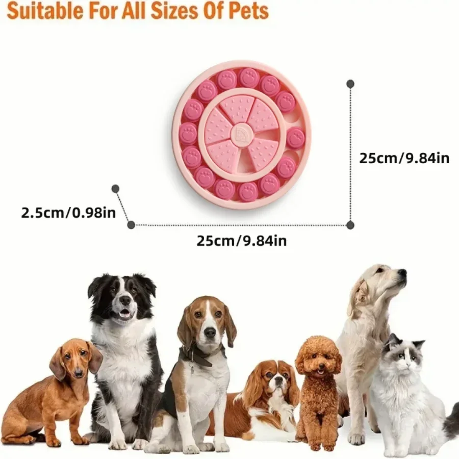 Dog Puzzle Toys Slow Feeder Interactive Increase Dogs Food Puzzle Feeder Toy for IQ Training Mental Enrichment Dogs Puzzles Game