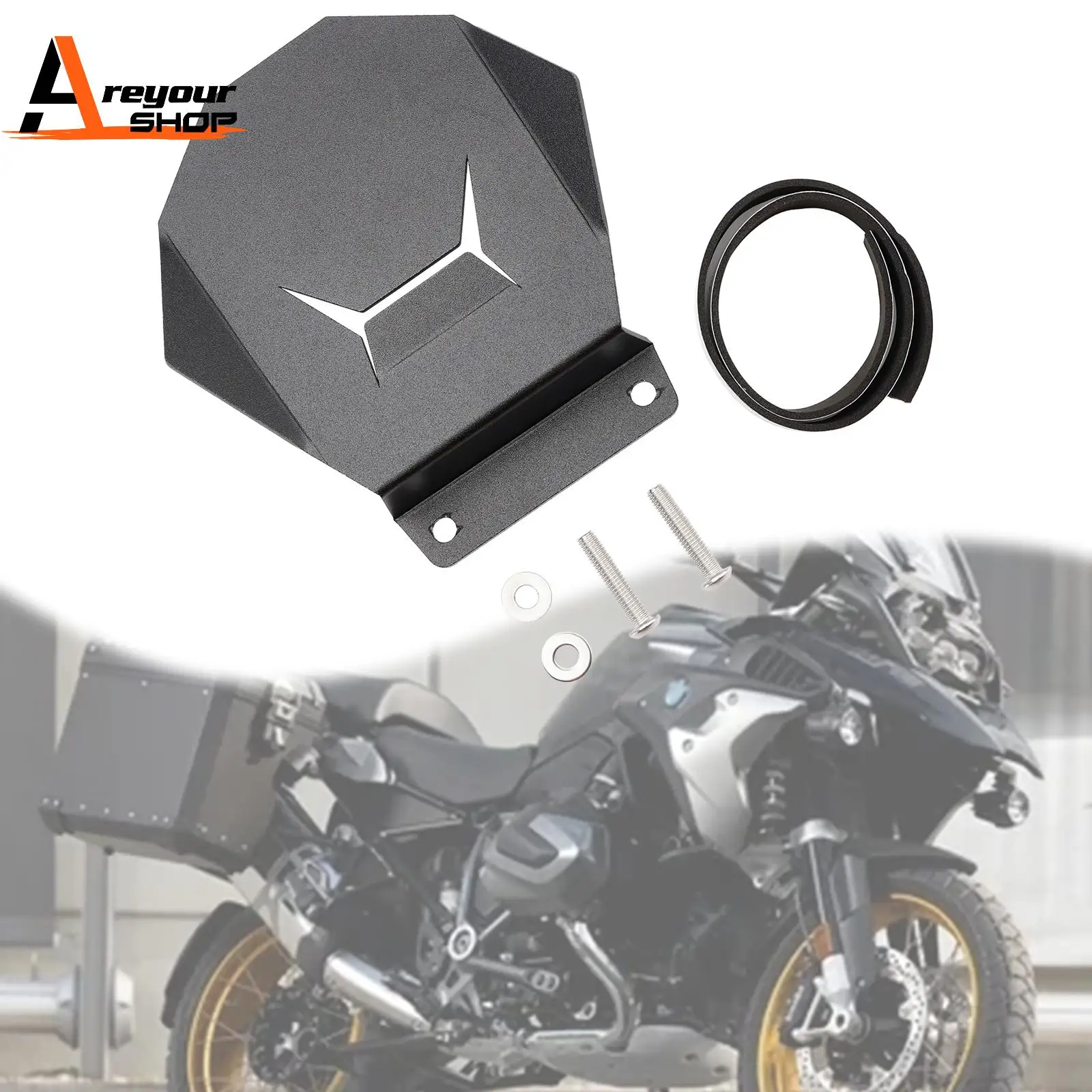 

Protector Engine Crash Bunds Pad Housing for Bmw R1300Gs/Adv 2023 2024 2025 Silver