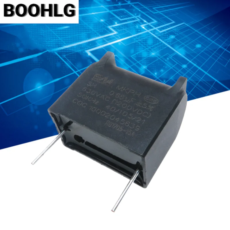 5PCS 0.1UF 0.24UF 0.33UF 0.3UF 0.27UF 0.4UF 0.43UF 0.6UF 0.68UF 0.75UF 630V 1200V 1600V 2000V Induction Cooker Capacitance MKPH