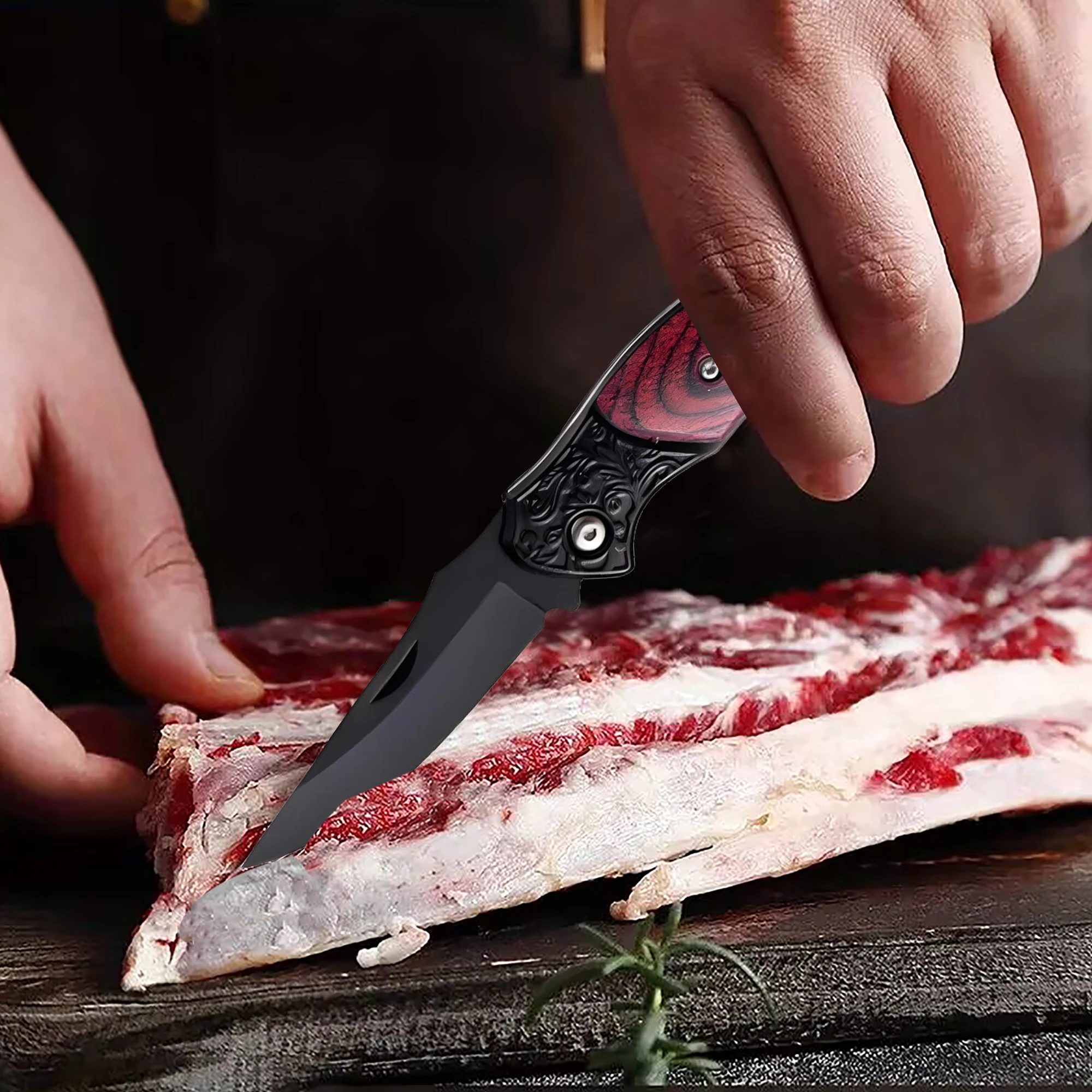 1/2/4PCS,Folding Knife Stainless Steel Folding Fruit Vegetable Peeling Paring Knife Cooking knife Portable Knife Kitchen knife