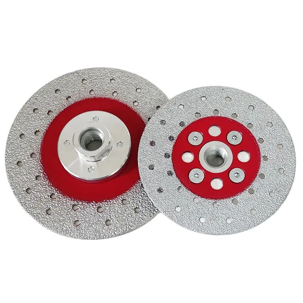 

125mm Electroplated Diamond Saw Blade Galvanized Cutting Sheet M14 Grinding Disc For Polishing Marble Granite Ceramic Tile Stone