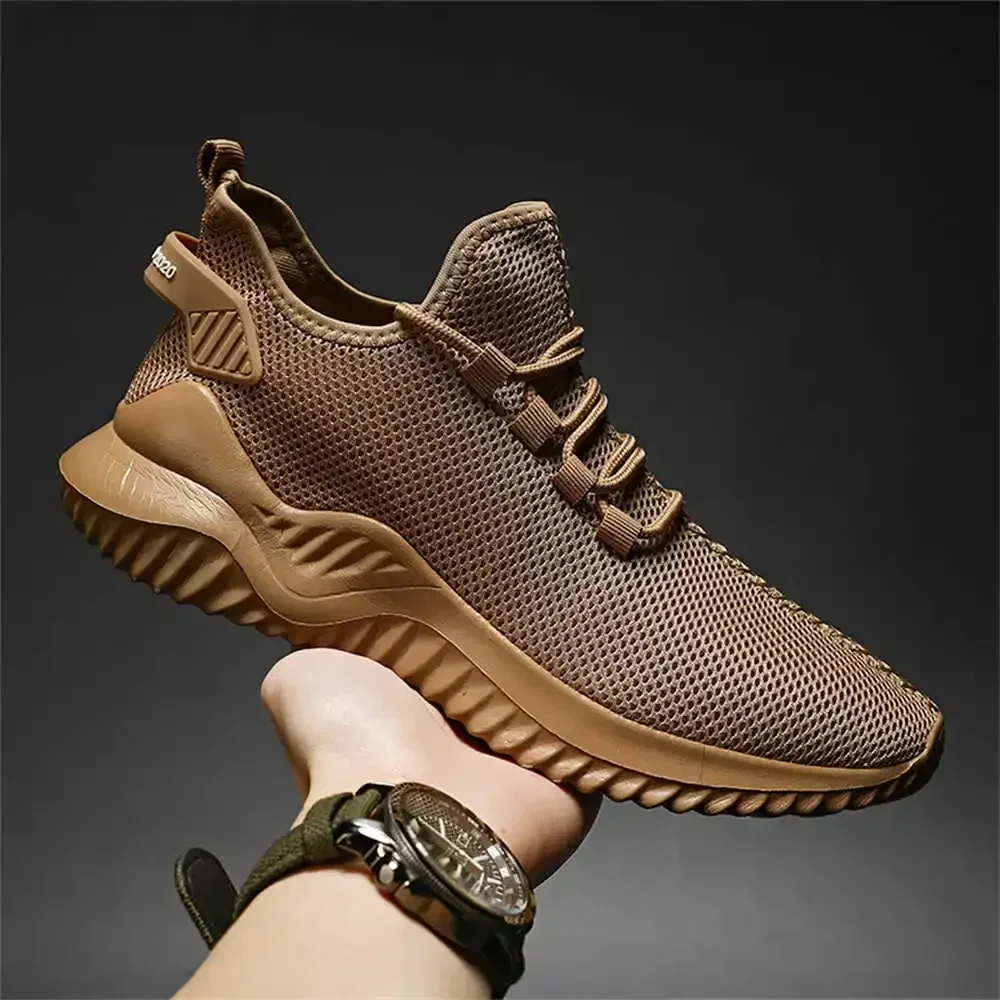 Spring and Autumn fabric men's flying woven sneakers Boys vulcanized basketball shoes Retro luxury tennis breathable sweat wicks