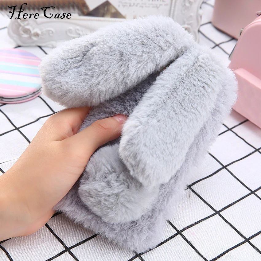 Faux Fur Iphone Se Fluffy Phone Case IPhone Faux Fur Iphone Se Fluffy Phone Case IPhone
