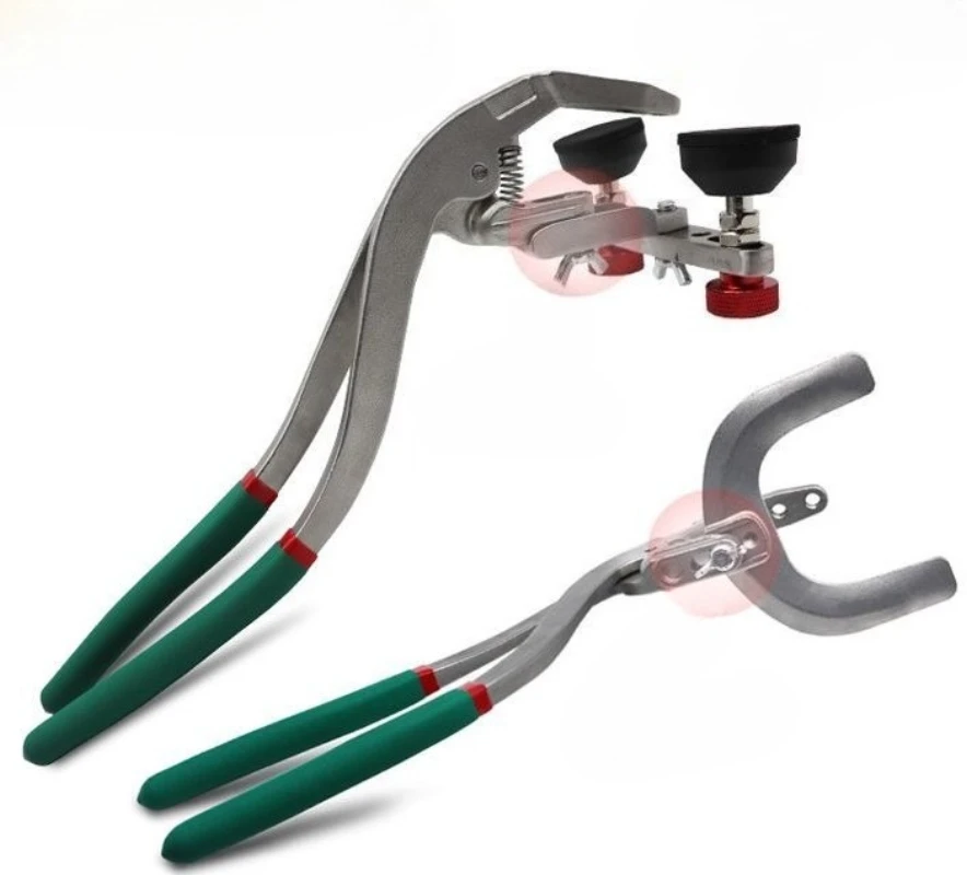 Paintless Car Dent Repair Kit  Anti-Slip Grip Portable Metal Crimp Fender Edge Repair Horseshoe Pliers
