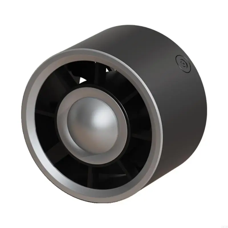 G6DD Fleksibilitas USB Car Venth Fan Fan Fan Fan dengan Kontrol 3speed dan LED Night Light Untuk Pendinginan Truk Kipas