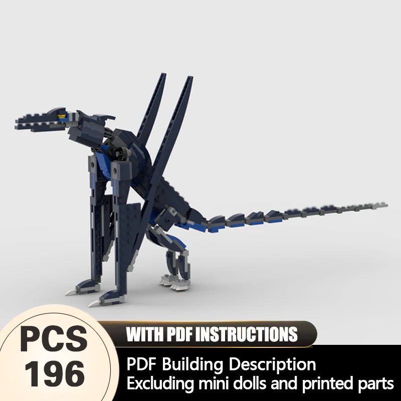 

Creators Animal Series Model MOC Building Bricks Brontodrakon Modular Technology Gifts Holiday Assemble Children Toys Suit