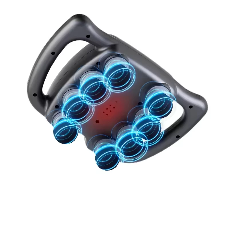 

Массажер для мышц - Высокочастотный массажер для шеи, плеч и талии - Профессиональный массажер для фасцины с восемью головками