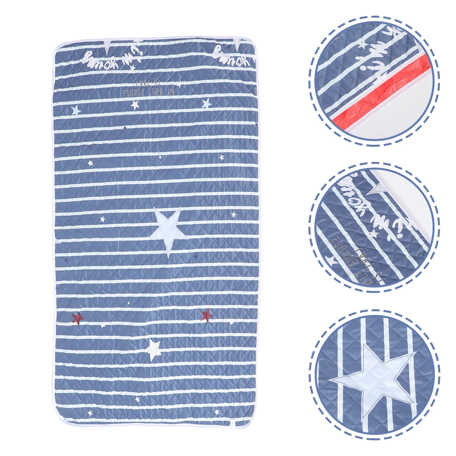 Cama menstrual sob almofada pacientes incontinência absorvente algodão mudando almofada para idosos reutilizáveis lavável almofadas de cama para mulher