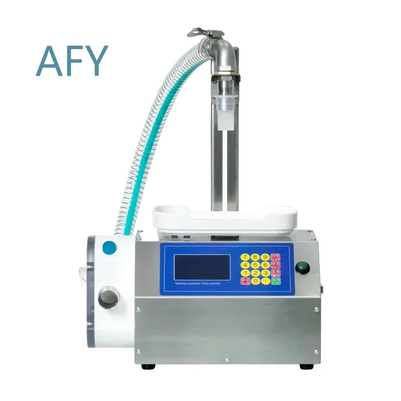 Fully Automatic Flow Weighing Dispensing Filling Machine for Honey Sesame Sauce Edible Oil Glue Viscous Liquid 110V 220V CSY