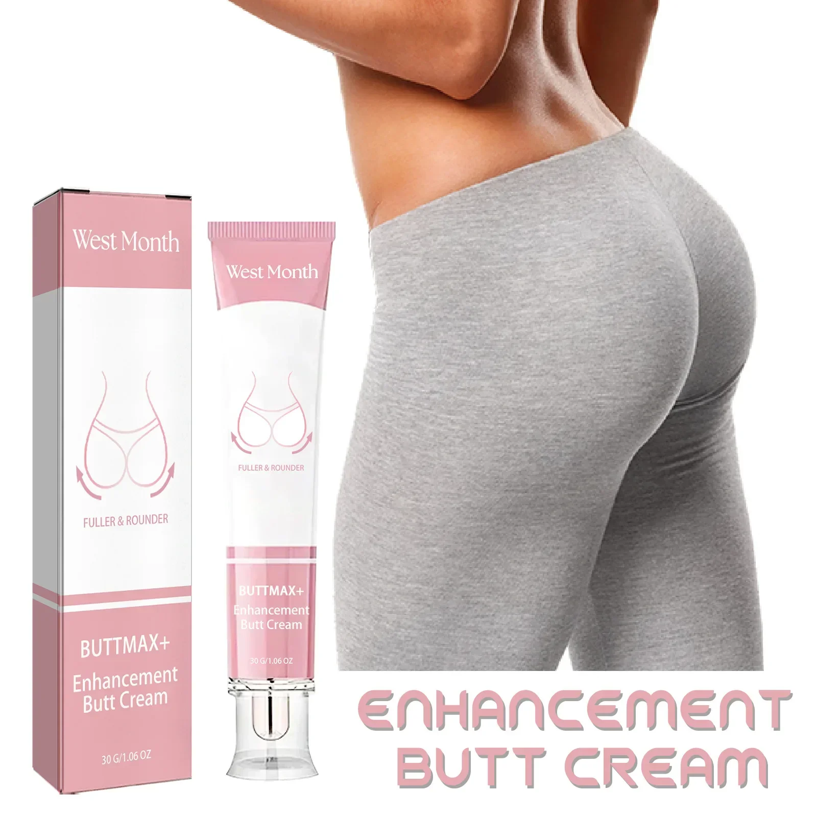 

Buttock Enlargement Cream Hip Enhancement Plumper Firming Sculpting Tighten Shaping Sexy Big Ass Massage Lady Butt Lifting Cream